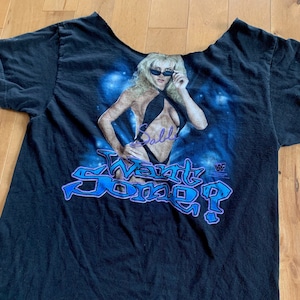 90er Zobel Wrestling T-shirt Vintage 1990er Jahre WWF WWE Cut Off Rundhals T-Shirt Willst du etwas? Hier kommt Ärger von Rena Lesnar