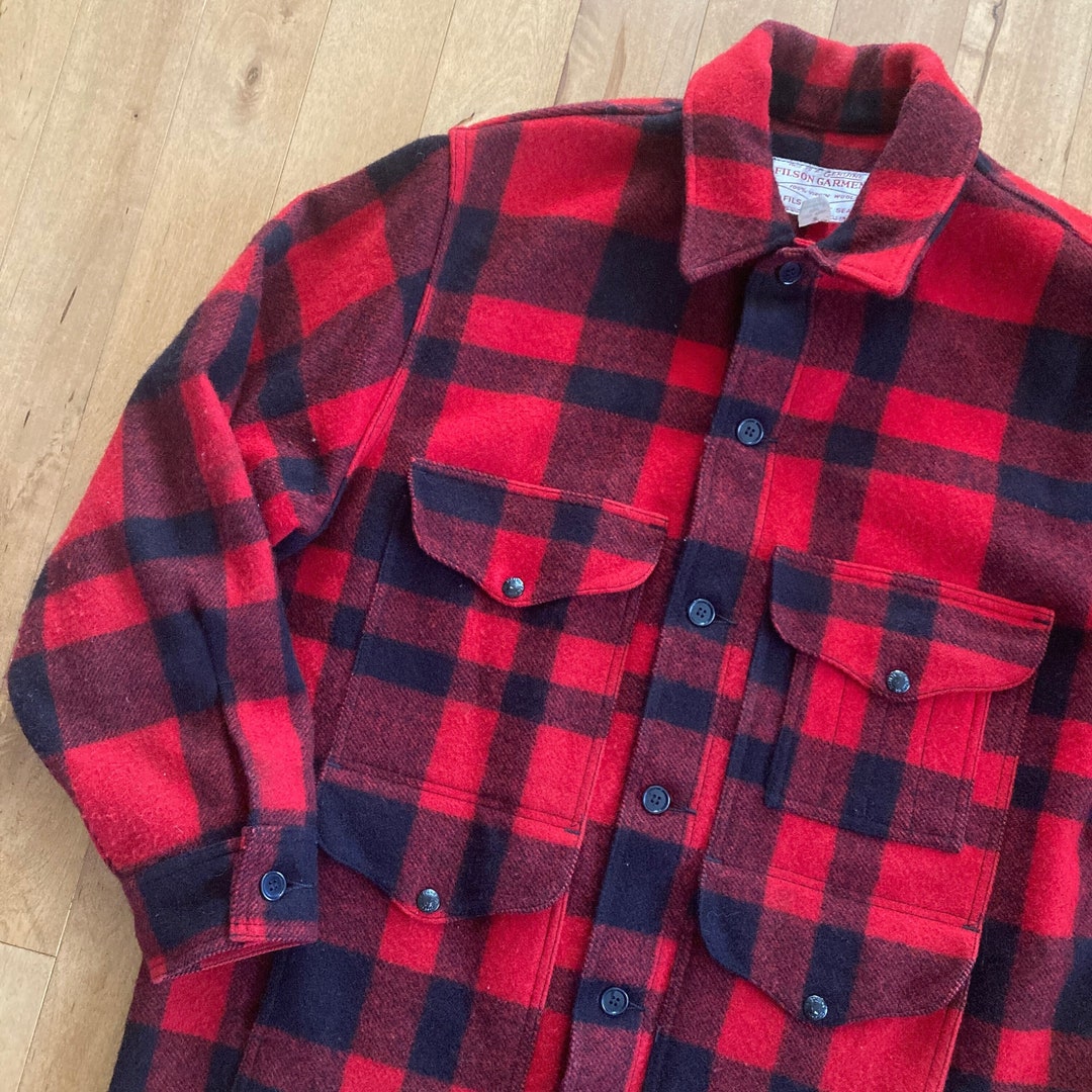 1980s Filson Mackinaw Cruiser Lumber Jacket Vintage Made in Etsy