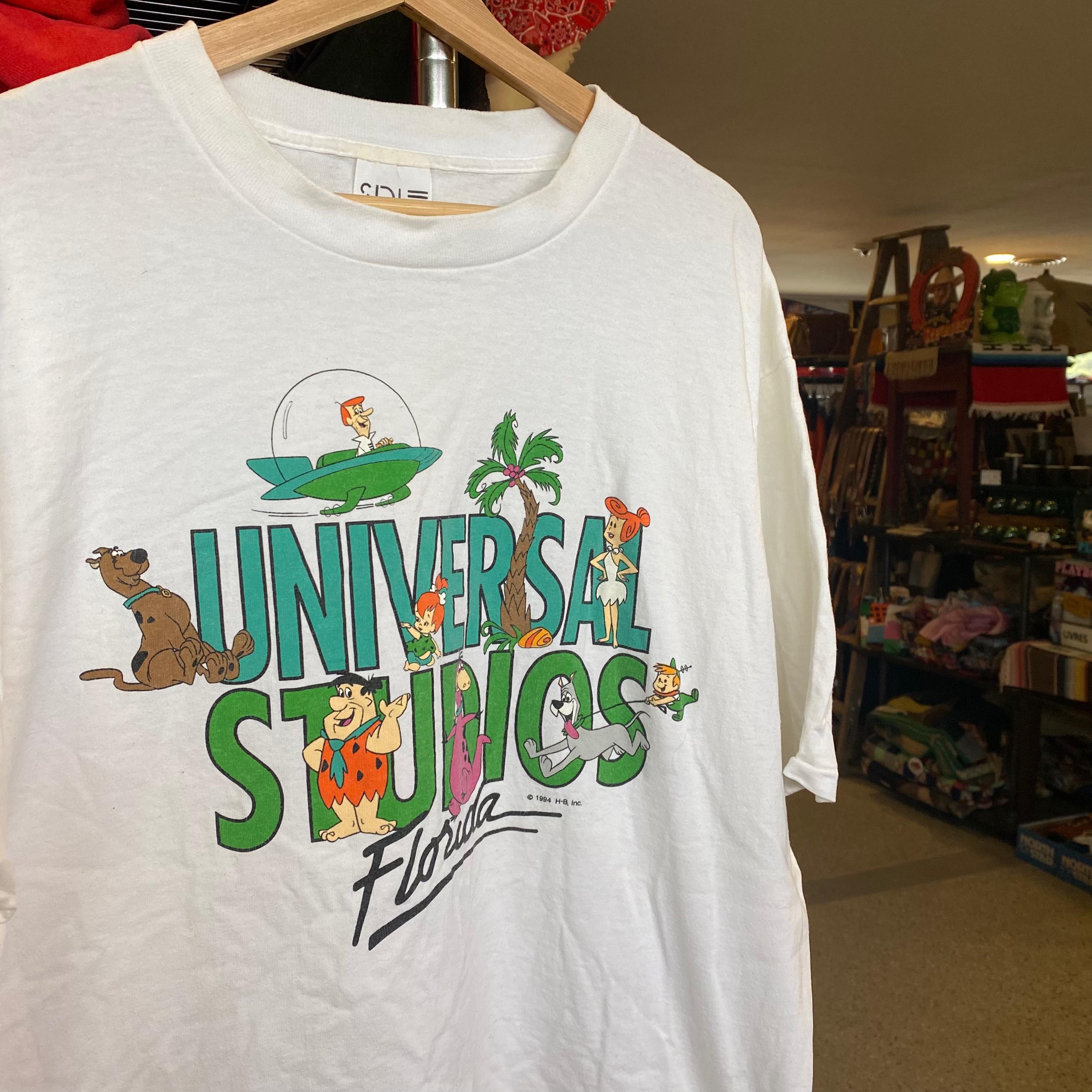 トップス 80's UNIVERSAL STUDIOS Florida SWEAT Universal Studios Black Quarter-Zip Sweatshirt | UNIVERSAL