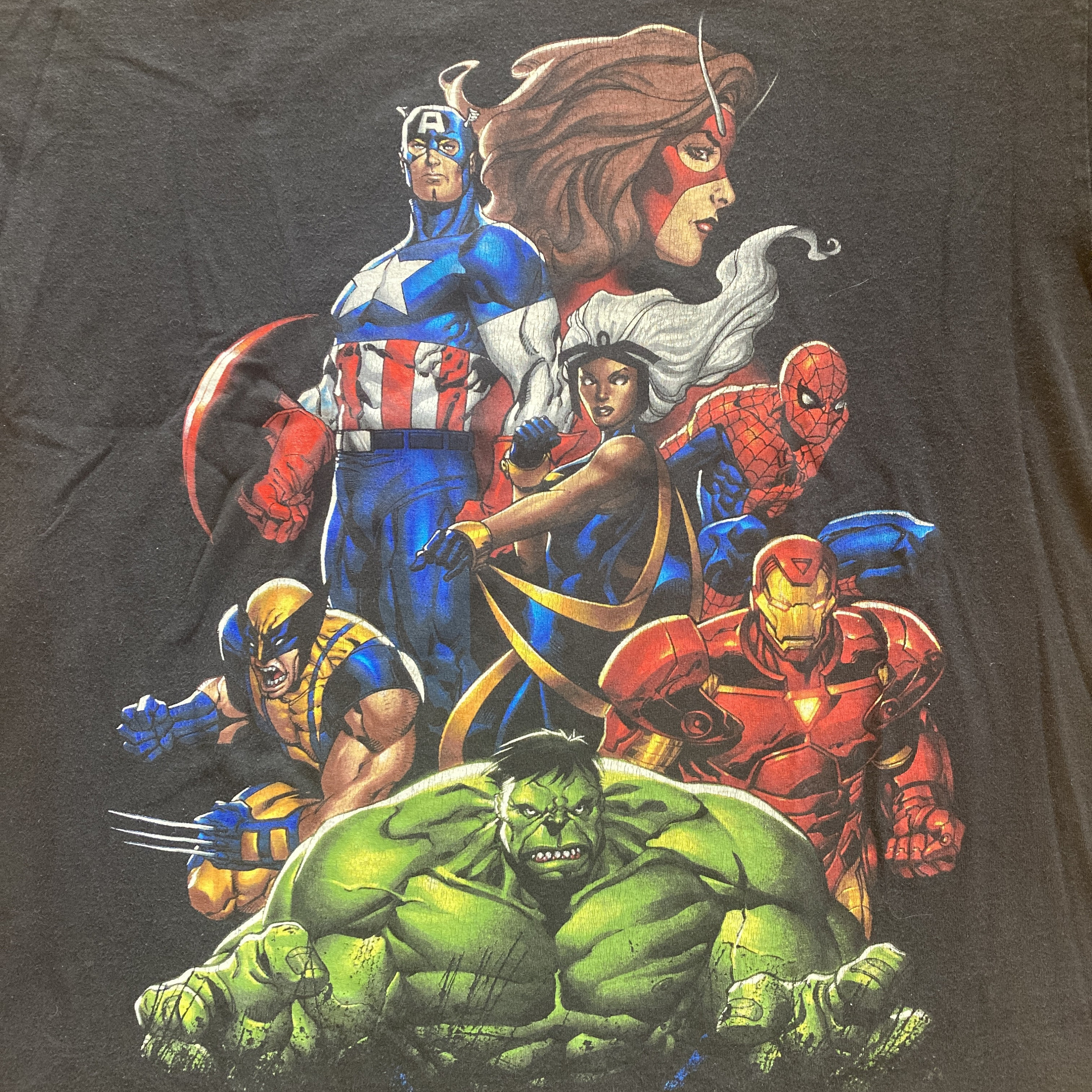 2000s Marvel the Avengers T-shirt Vintage 100% Cotton XL Tee 2000s Marvel the Avengers T-shirt Vintage 100% Cotton XL Tee
