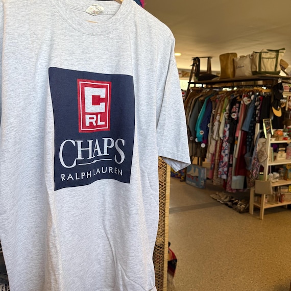 Chaps Ralph Lauren, 1990s Chaps Ralph Lauren Vintage Polo T-shirt Size L