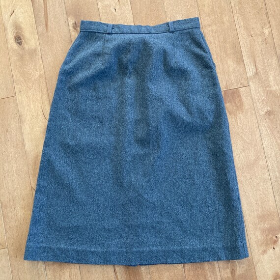 Flocked Monogram Denim Mini Skirt - Women - Ready-to-Wear