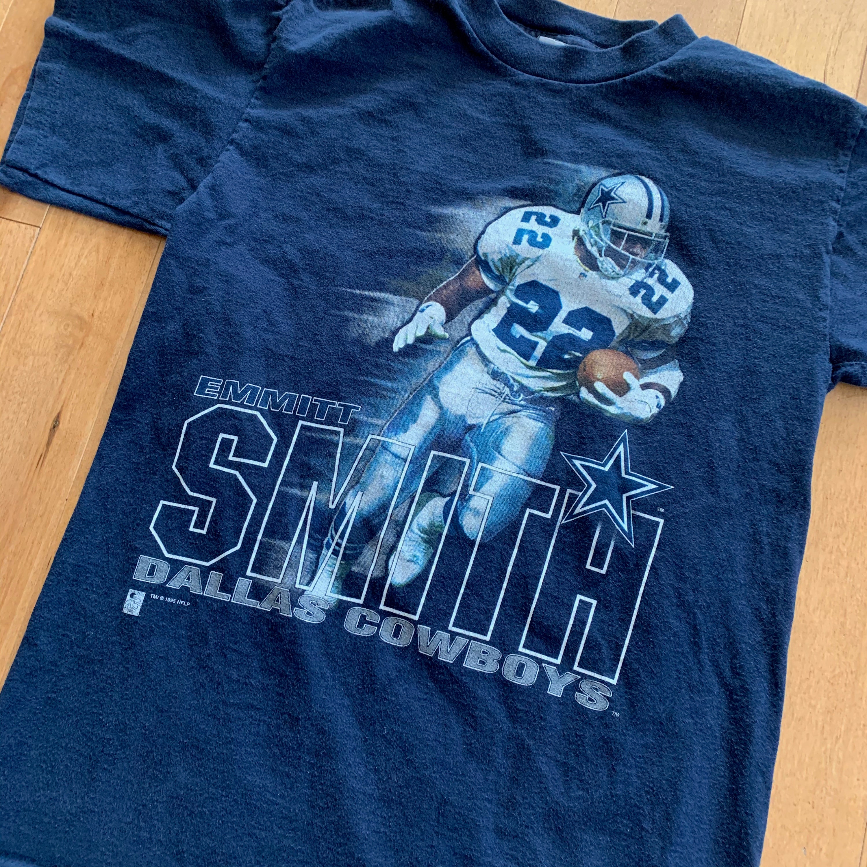 Emmitt Smith Dallas Cowboys Tee Vintage 1990s Salem - Etsy