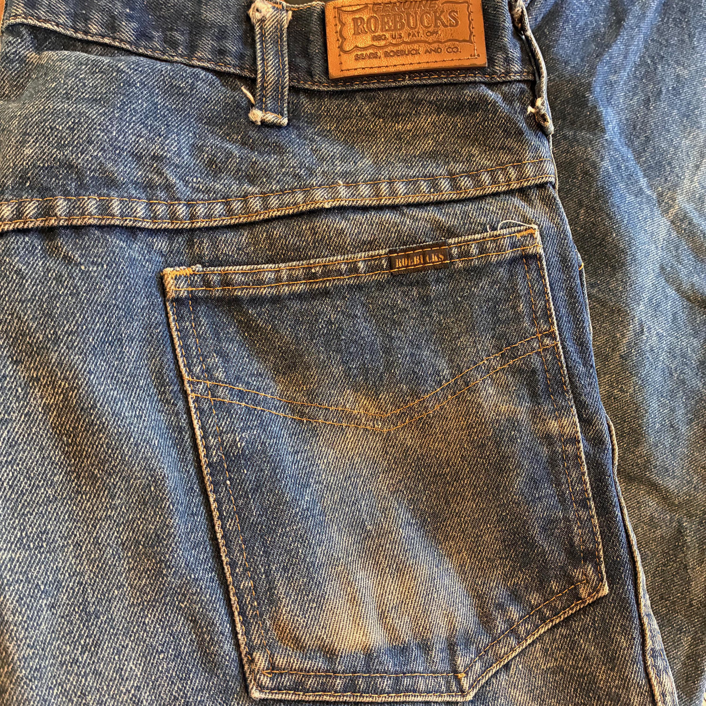 1970年代ヴィンテージ SEARS ROEBUCKS ジーンズ ストレートレッグ 