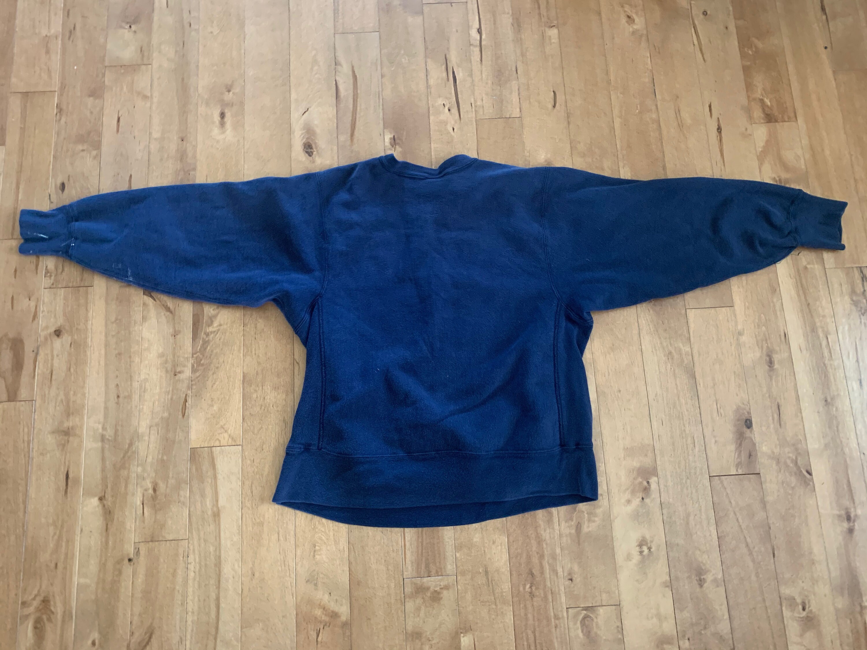 90s Lands' End by Champion Reverse Weave Crewneck Sweater - Etsy