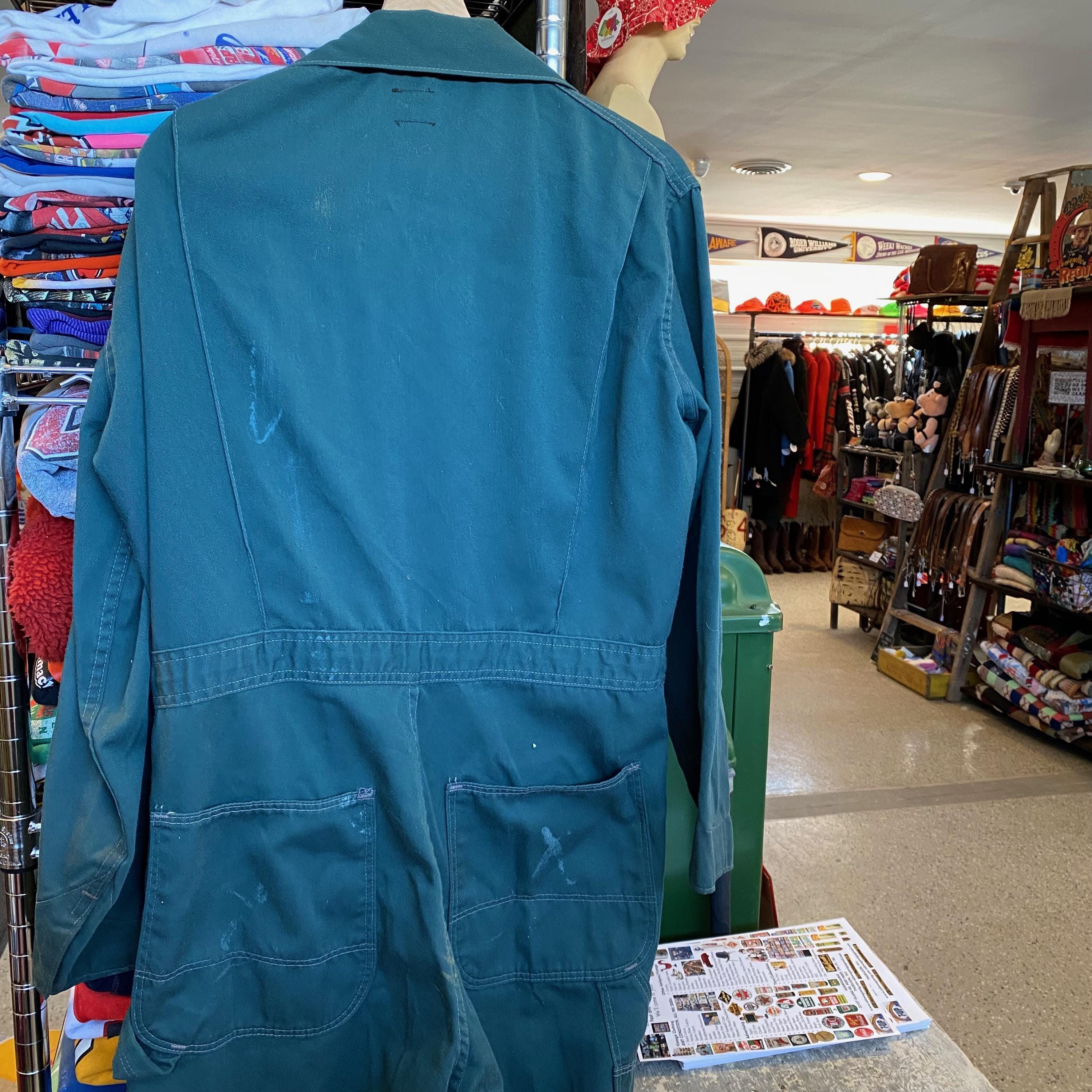1950s Vintage WRANGLER BLUE BELL Coveralls Blue Retro