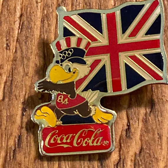 1984 Coca Cola USA Summer Olympics Souvenir Ename… - image 2