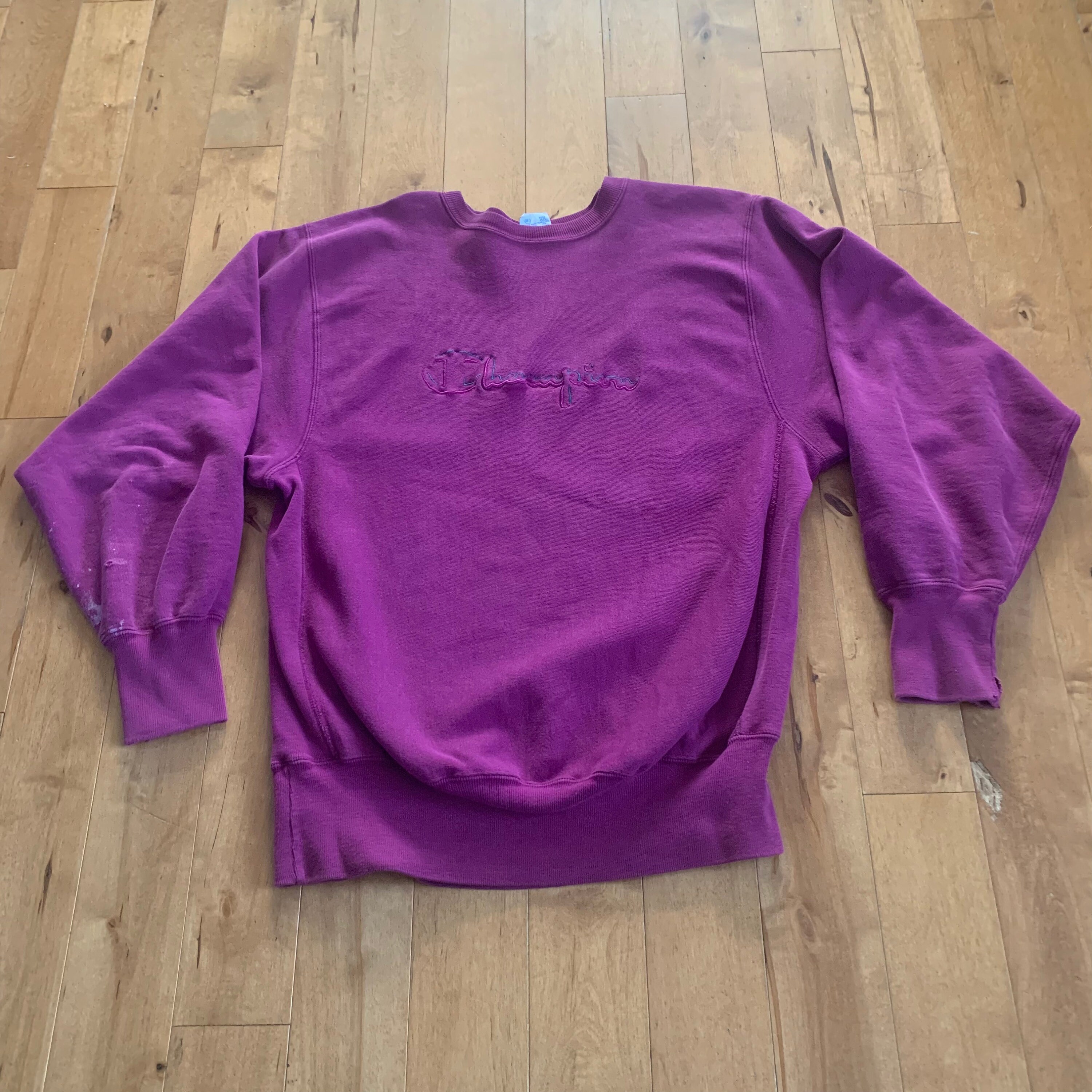 Vintage 90s Champion Reverse Weave Sweatshirt, Made in USA, XL - Etsy