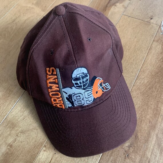 OSFA Embroidered Vintage Hat Vintage 1990s Cleveland Browns NFL Snap Back Hat Accessories Hats & Caps Baseball & Trucker Caps 