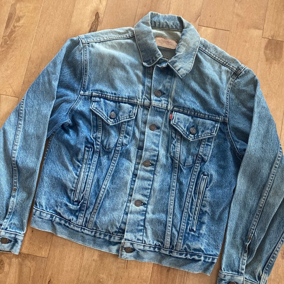 80s Levi's Blue Jean Jacket Vintage 1980s Made in USA Faded 80s Levi's Blue Jean Jacket Vintage 1980s Made in USA Faded