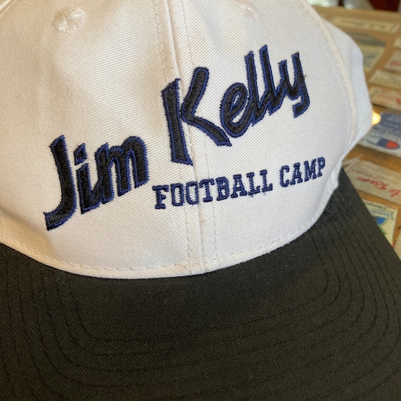 1990s Jim Kelly Football Camp Snapback Hat Vintag… - image 2