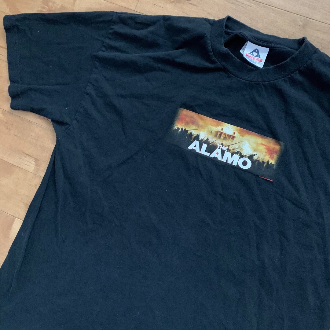 Early 2000s the Alamo Movie Promo Tshirt Vintage AAA 100 Etsy