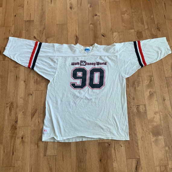 90s Walt Disney World Jersey T Shirt Vintage 1990s Disney Etsy