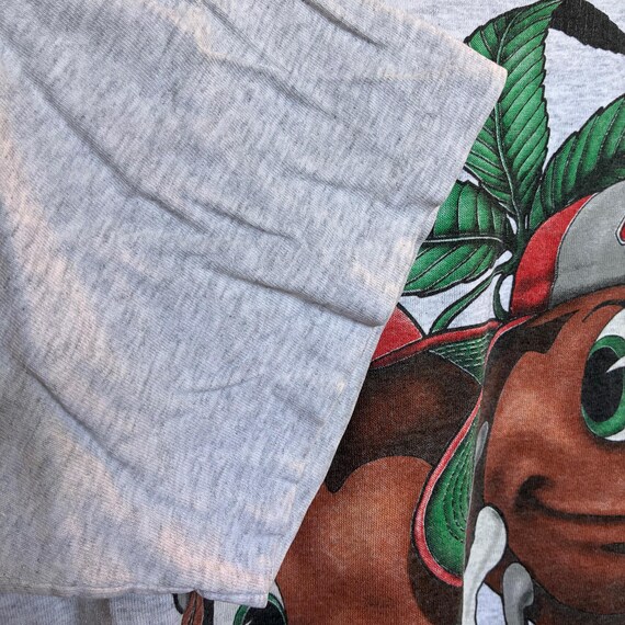 1990s Vintage Ohio State BUCKEYES T-shirt Brutus … - image 3