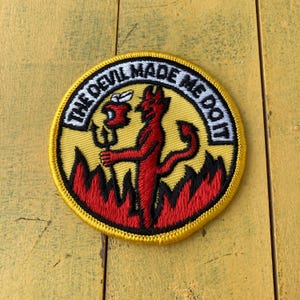 Devil Made Me Do It - Etsy