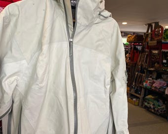 2000er Jahre ARC'TERYX Windbreaker Y2K Beige Wasserdichte Regenjacke