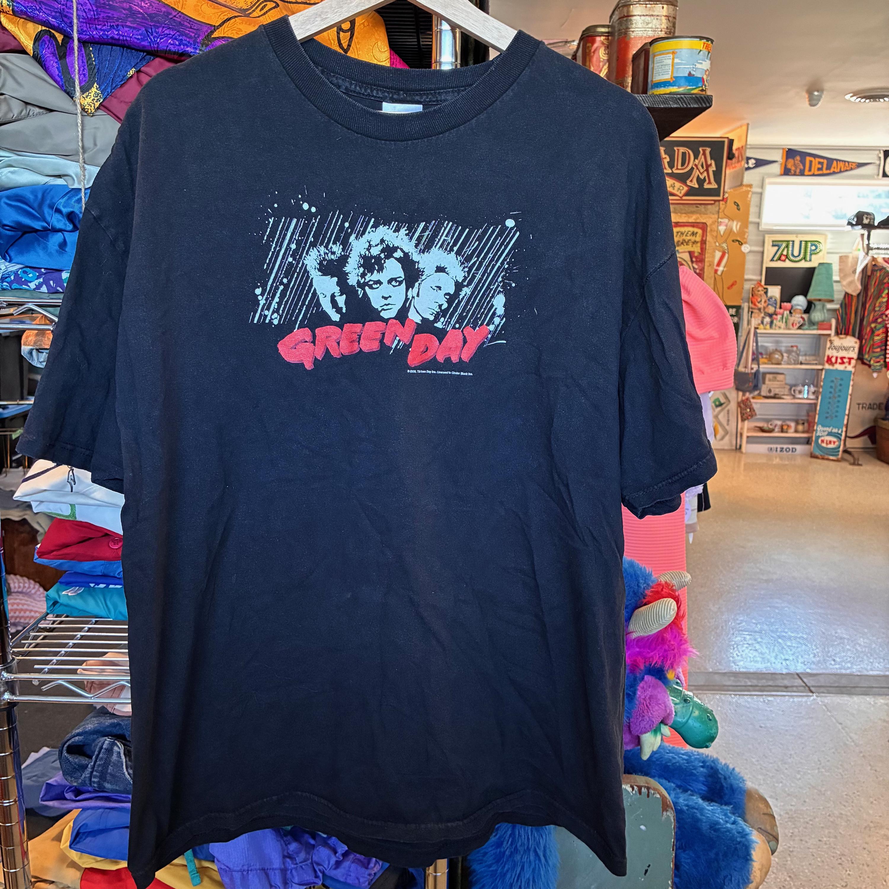 2000s GREEN DAY Band T-shirt Y2K Pop Punk Music Graphic Tee Sin
