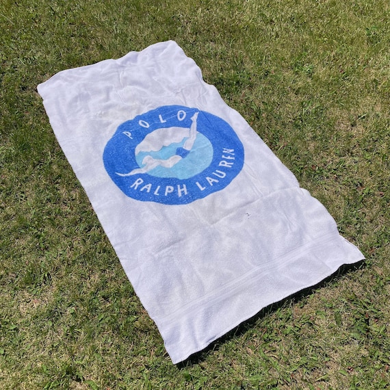 1990s Polo Ralph Lauren Beach Towel: Usa-made Cotton - Etsy