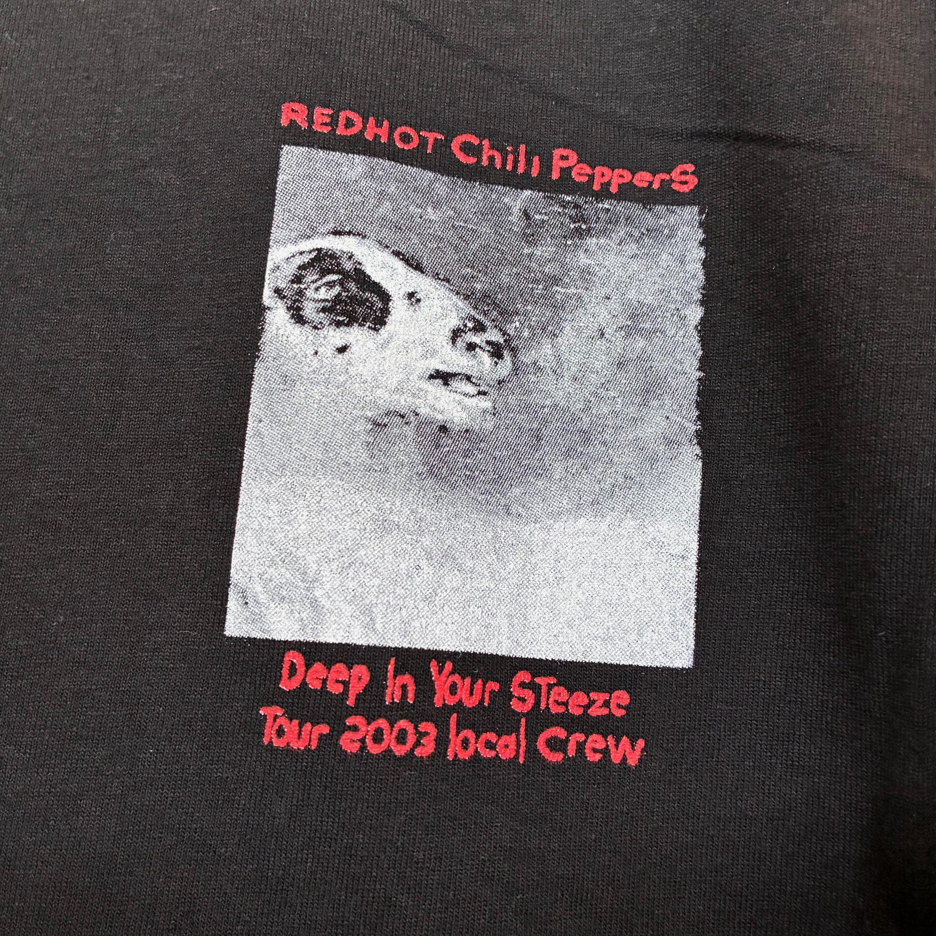 Vintage Red Hot Chili Peppers 2003 Deep in Your Steeze Tour Crew