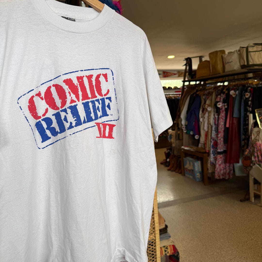 1990s Comic Relief VII HBO Comedy Telethon T-shirt Vintage Robin ...