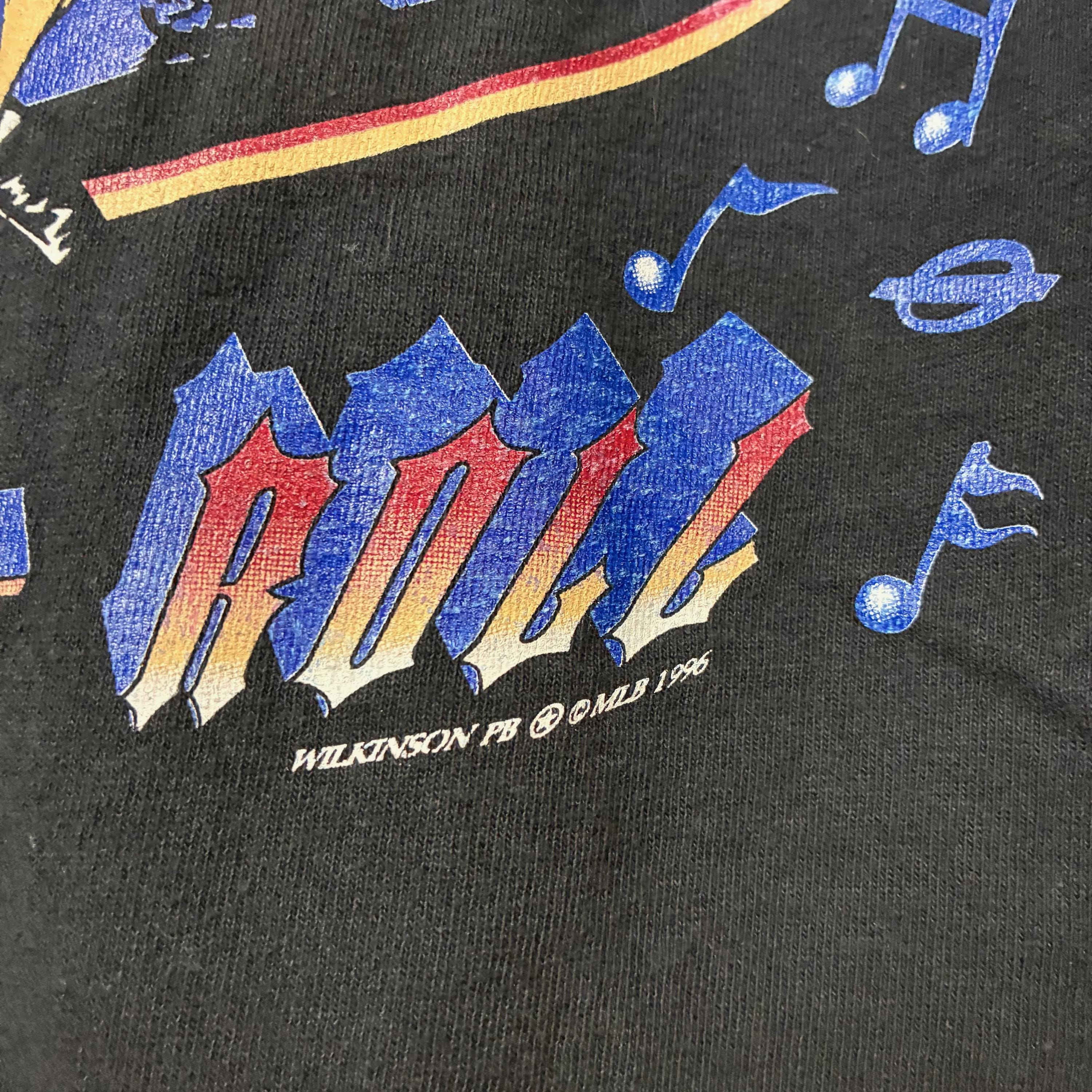 Rare 1990s Vintage SAVANNAH SAND GNATS Rock N Roll T-shirt Milb