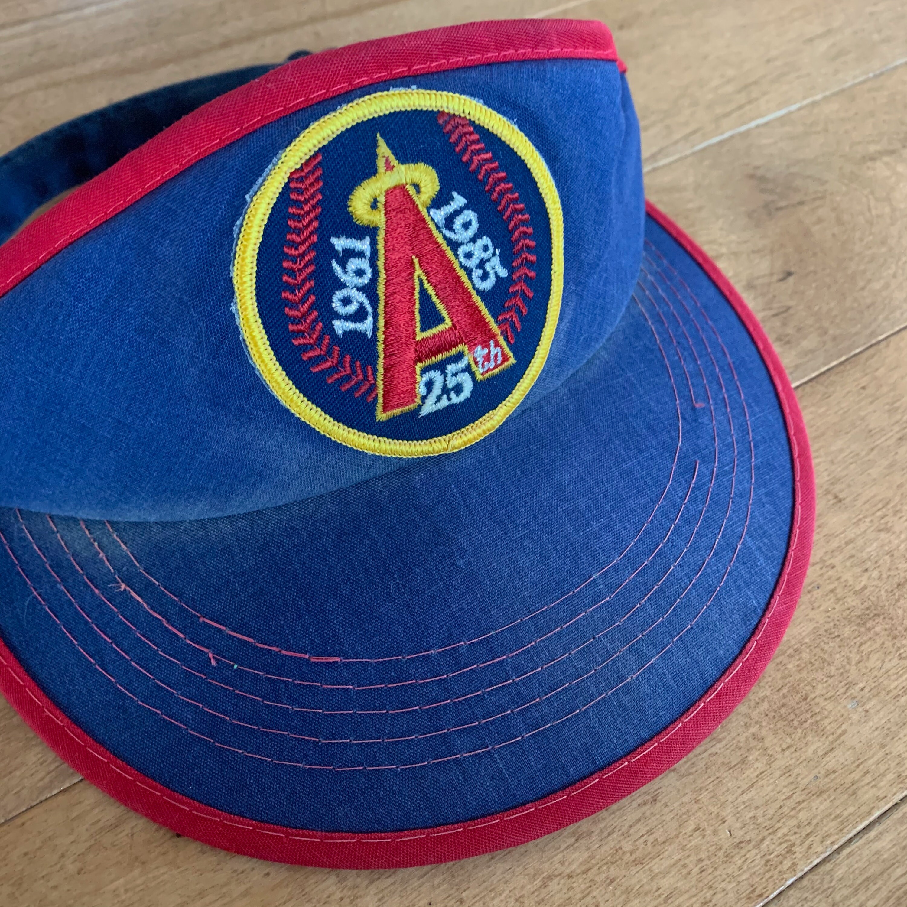 1985 Vintage Los Angeles Angels Visor 