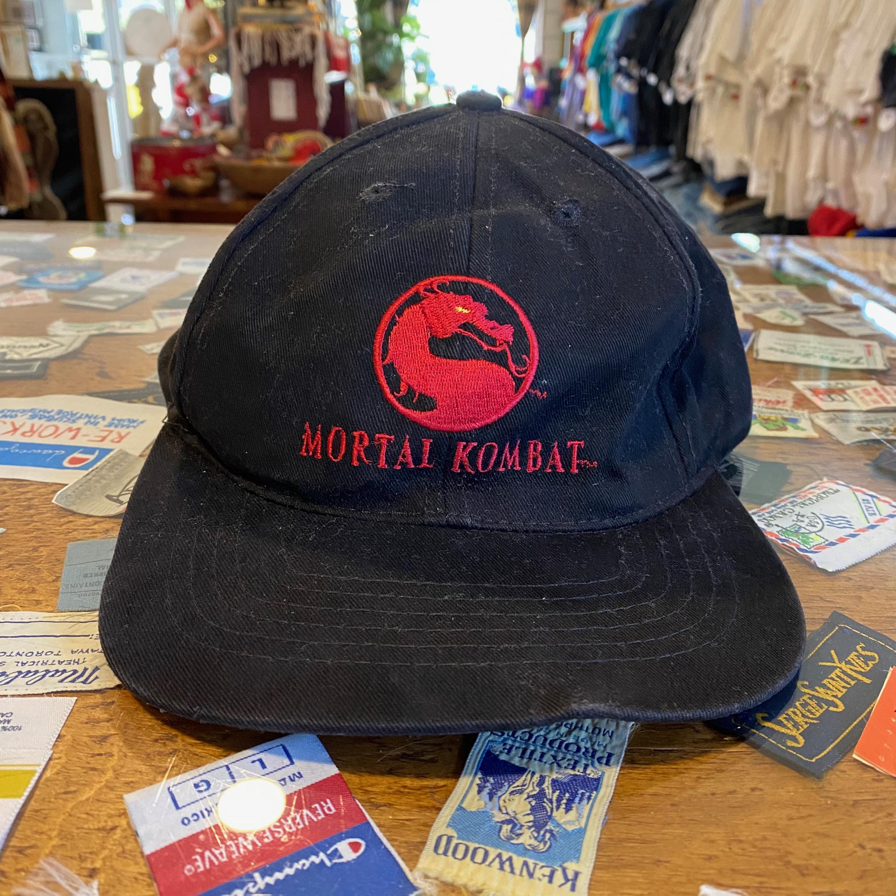 1995 Mortal Kombat Movie Promo Snapback Vintage 90s Video Game Hat