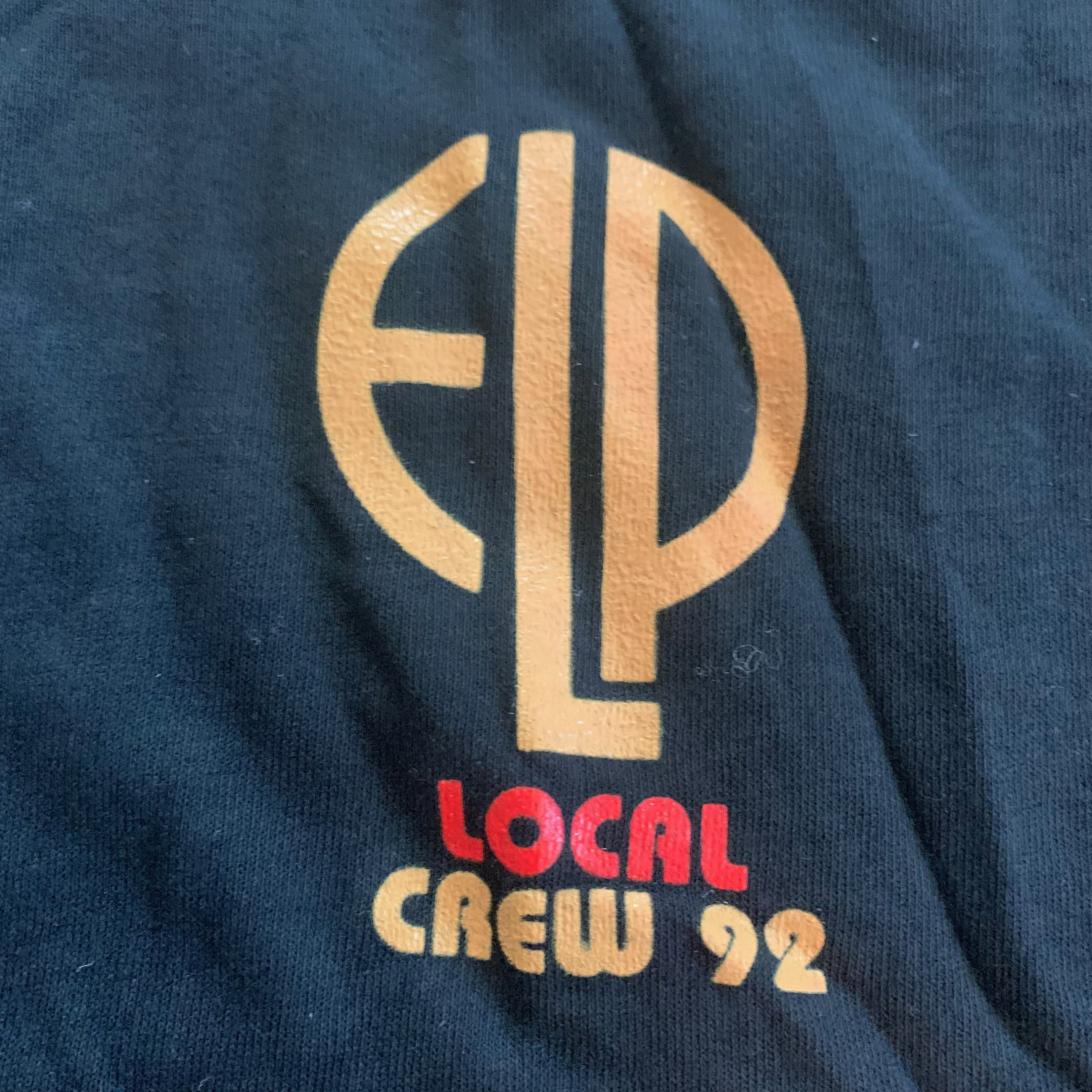 1992 Vintage Emerson, Lake & Palmer Tour T-shirt, Brockum, XL