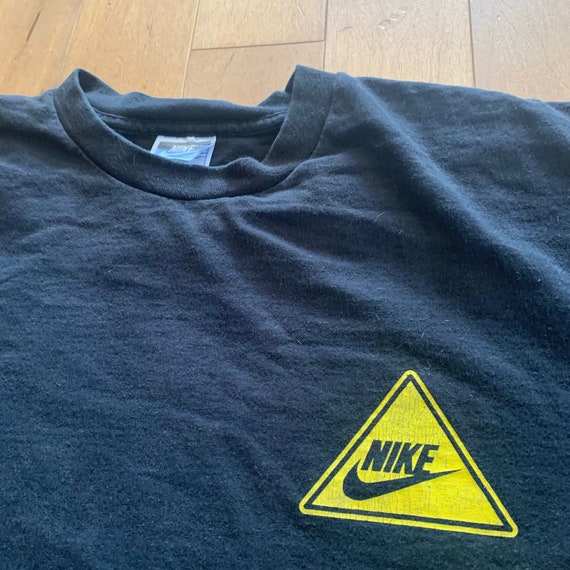 1990s Nike Roller Hockey T-shirt Vintage Made in … - image 5