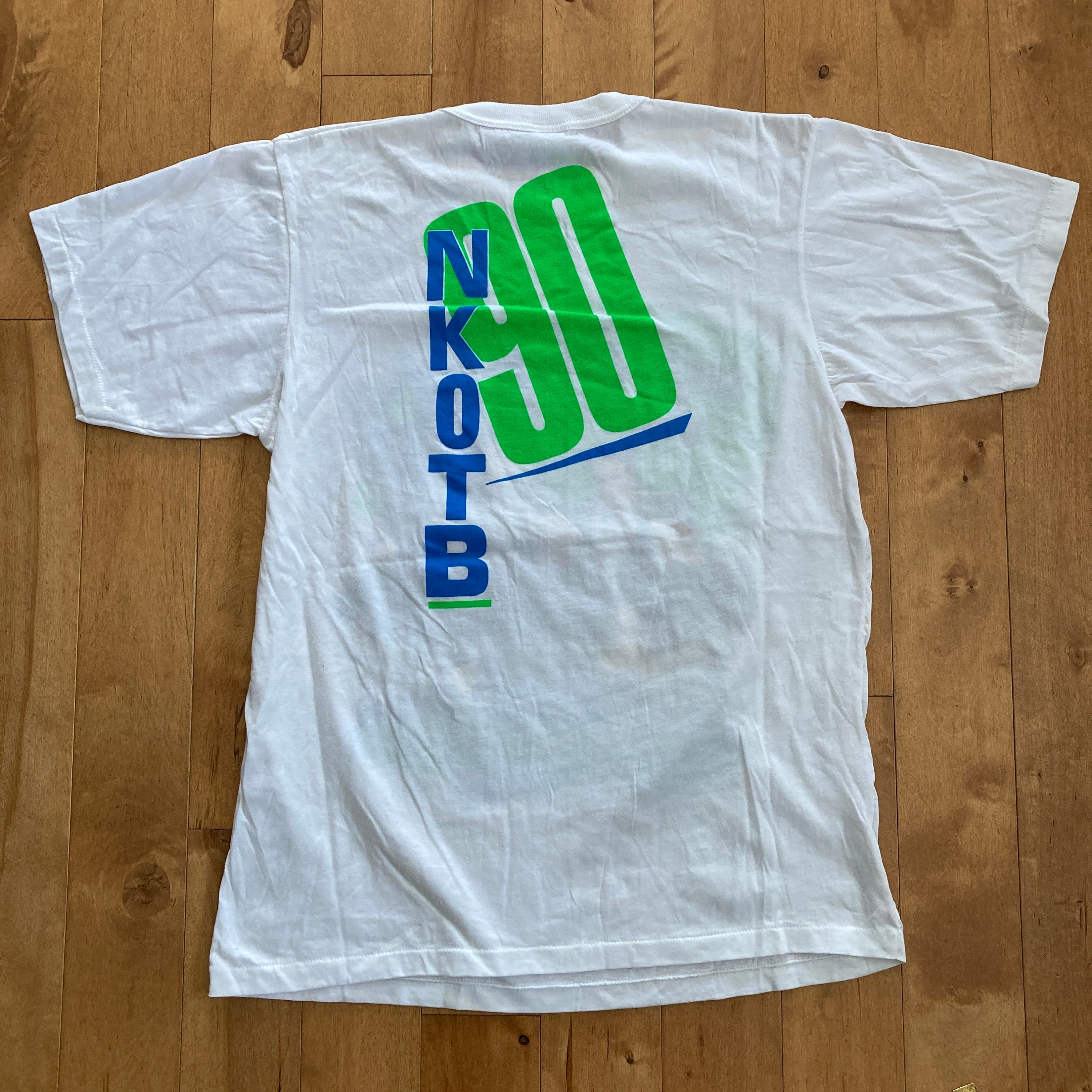 1990s NKOTB New Kids on the Block Band Tee Vintage Backstage