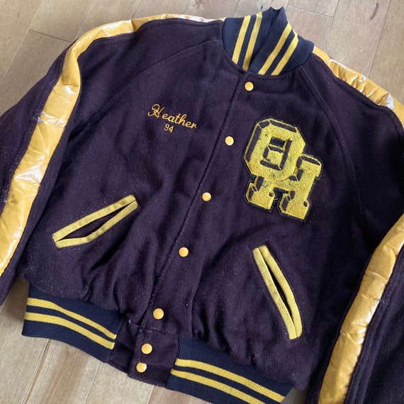 1994 Ogemaw Heights High School Falcons Letterman Jacket - Etsy