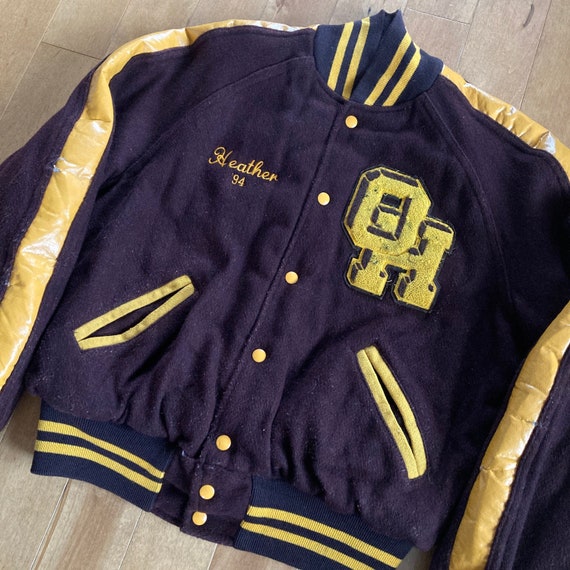 1994 Ogemaw Heights High School Falcons Letterman… - image 1