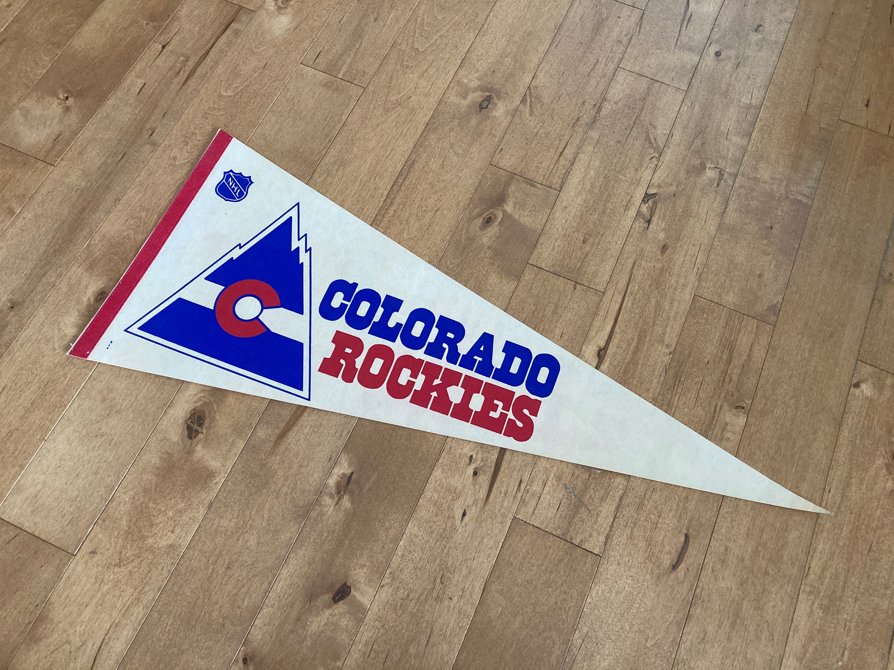 Personalized Colorado Rockies Throwback Vintage NHL Hockey Home
