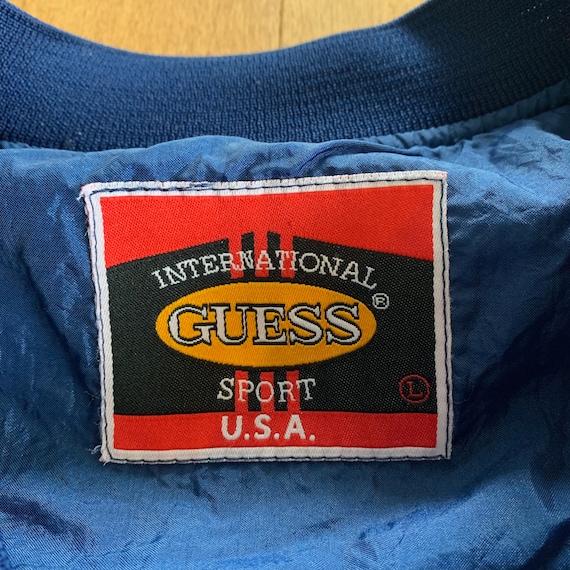 Vintage Guess International Sport Made in USA Win… - image 4