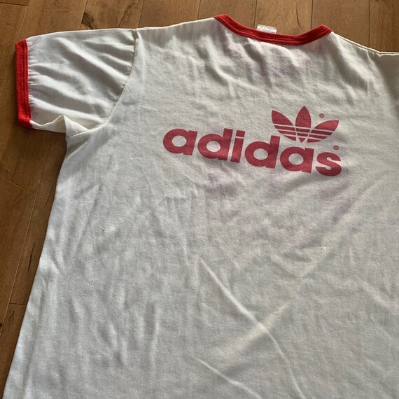 80s Adidas National Capital Marathon Ringer T-shirt Etsy