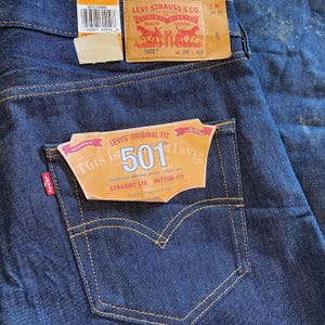 Deadstock Levis 501 - Etsy Canada
