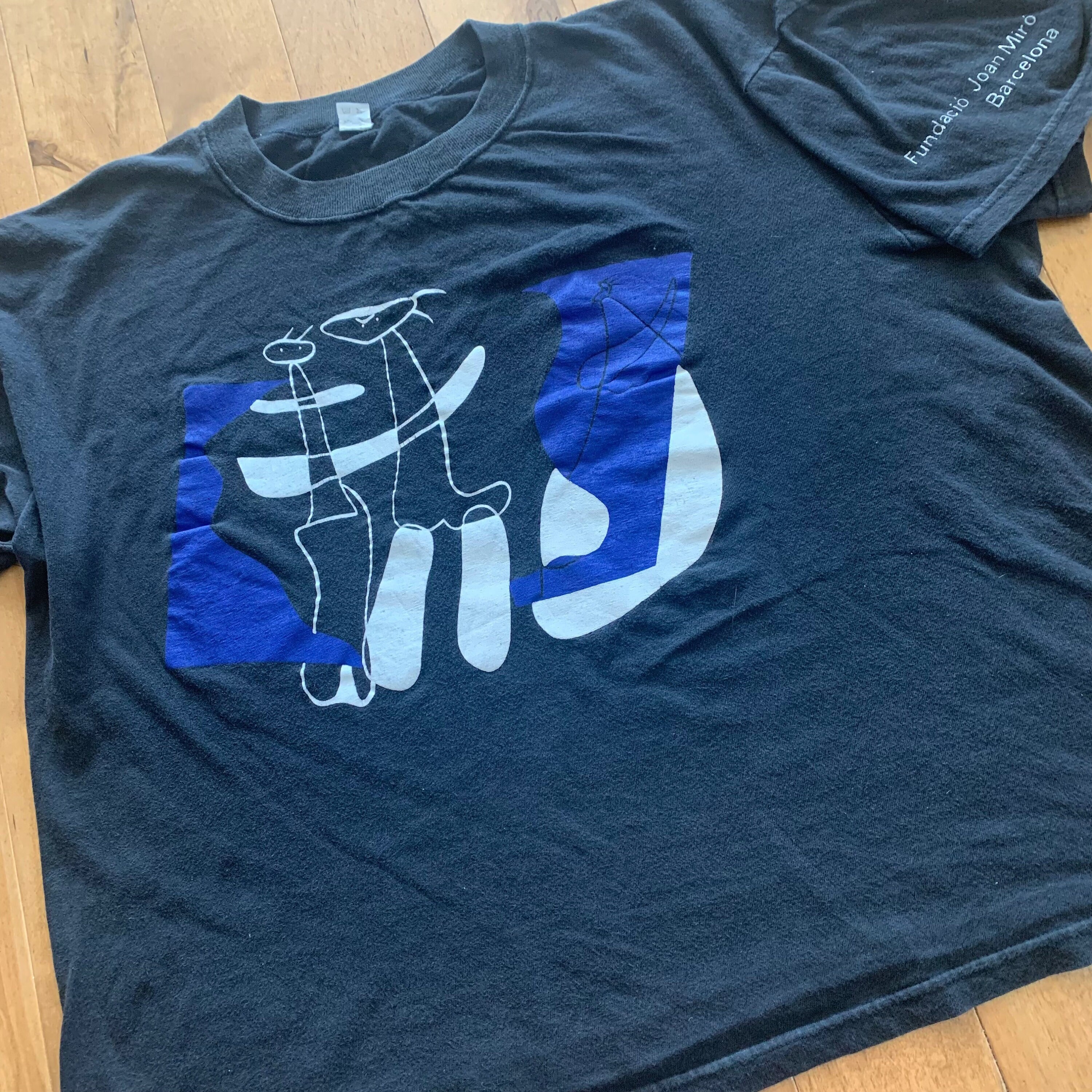 1990年代 レア ジョアン ミロ アート Tシャツ ヴィンテージ Fundació