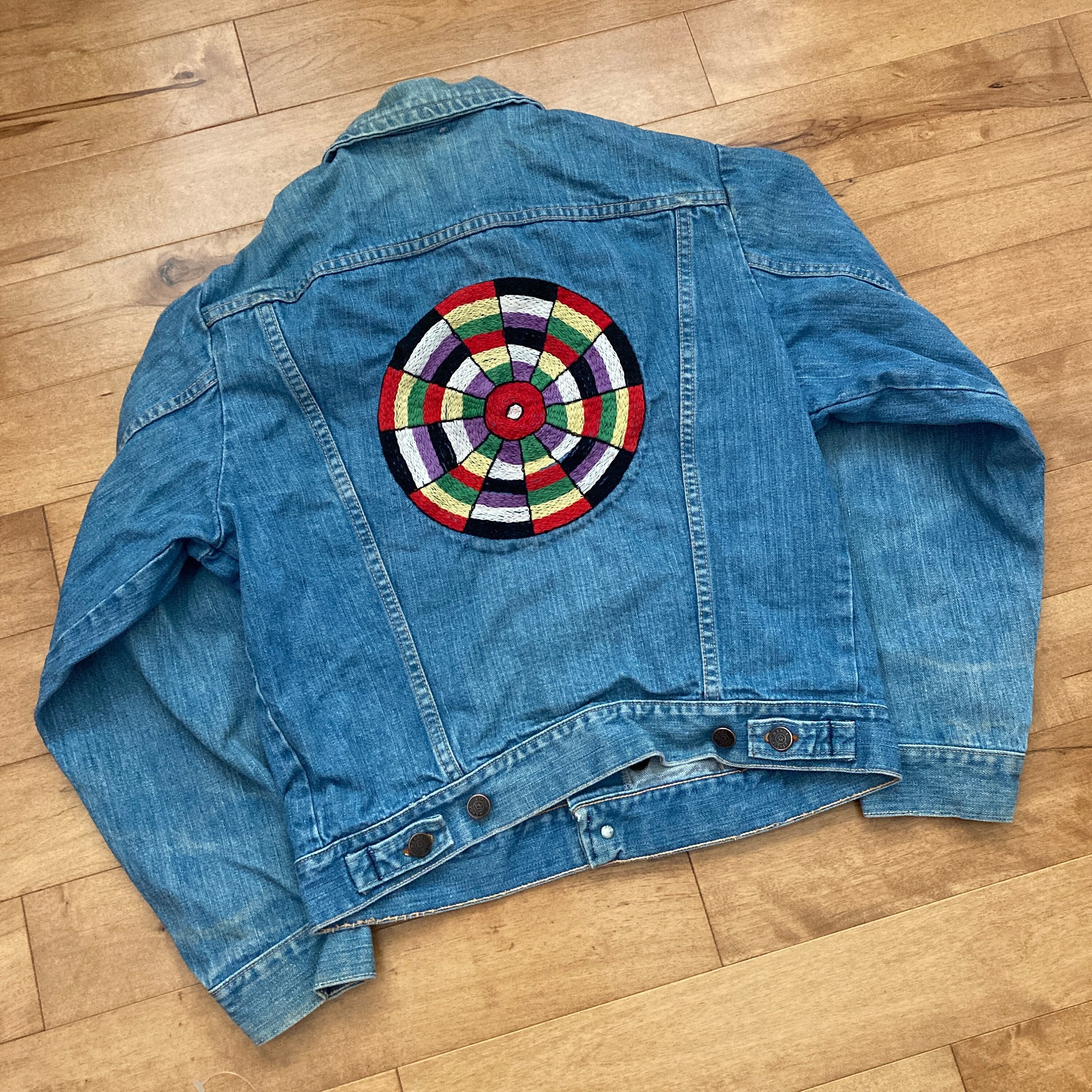 70s Wrangler Hand Embroidered Denim Range Jacket Vintage 1970s - Etsy 70s Wrangler Hand Embroidered Denim Range Jacket Vintage 1970s - Etsy