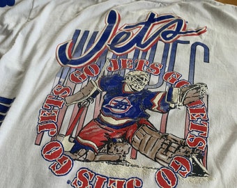 1990s Winnipeg Jets All Over Print T-shirt Vintage Bulletin -  Norway