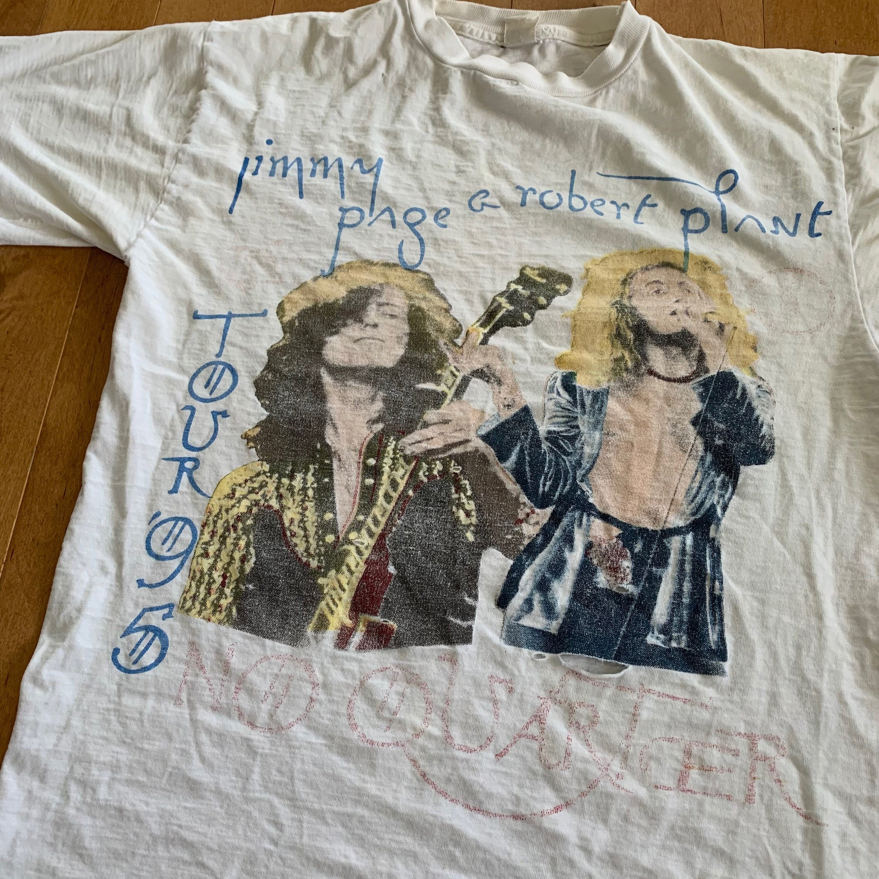 led zeppelin NO QUARTER フォト写真Tシャツ 90s