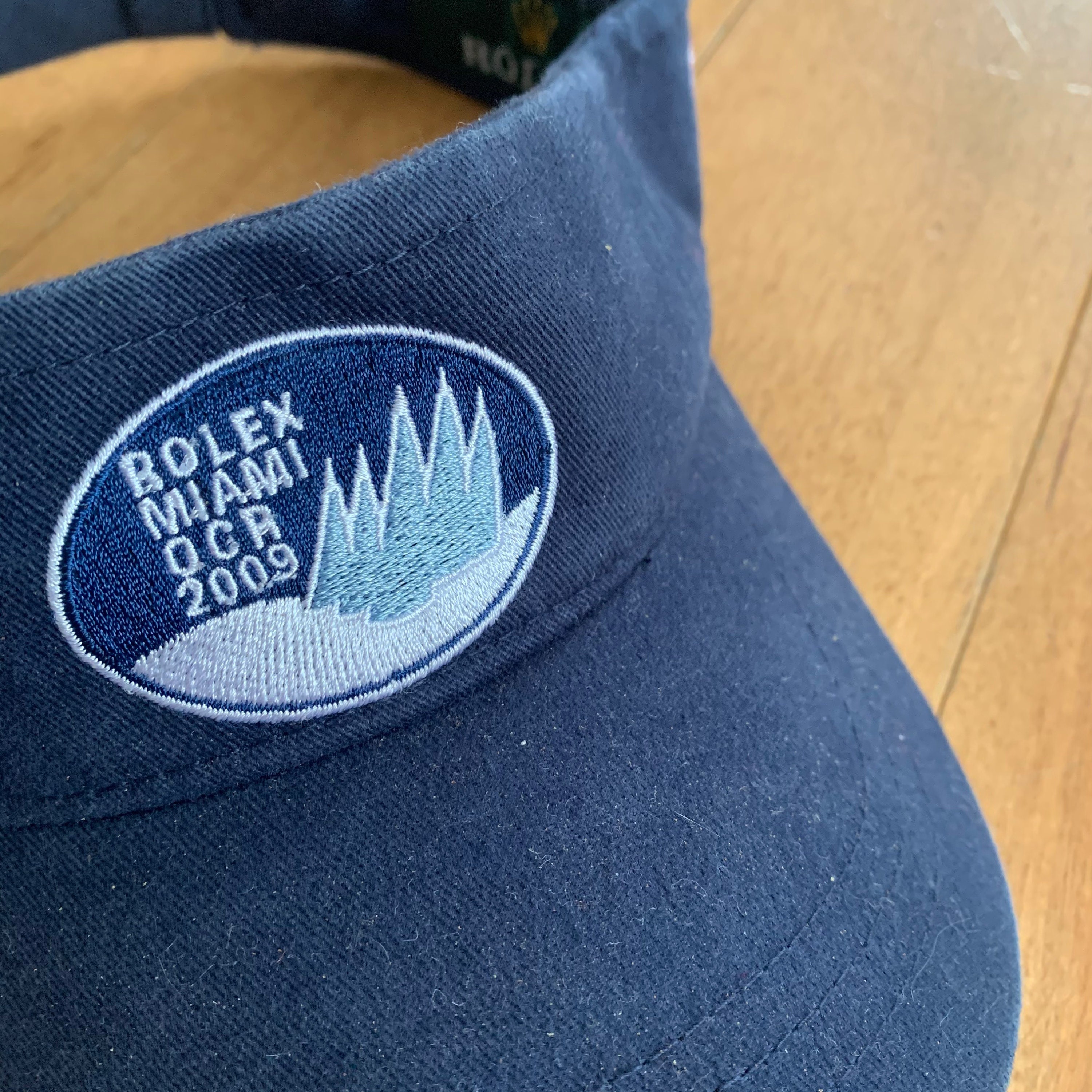 2009 Rolex Miami OCR Sun Visor Blue 