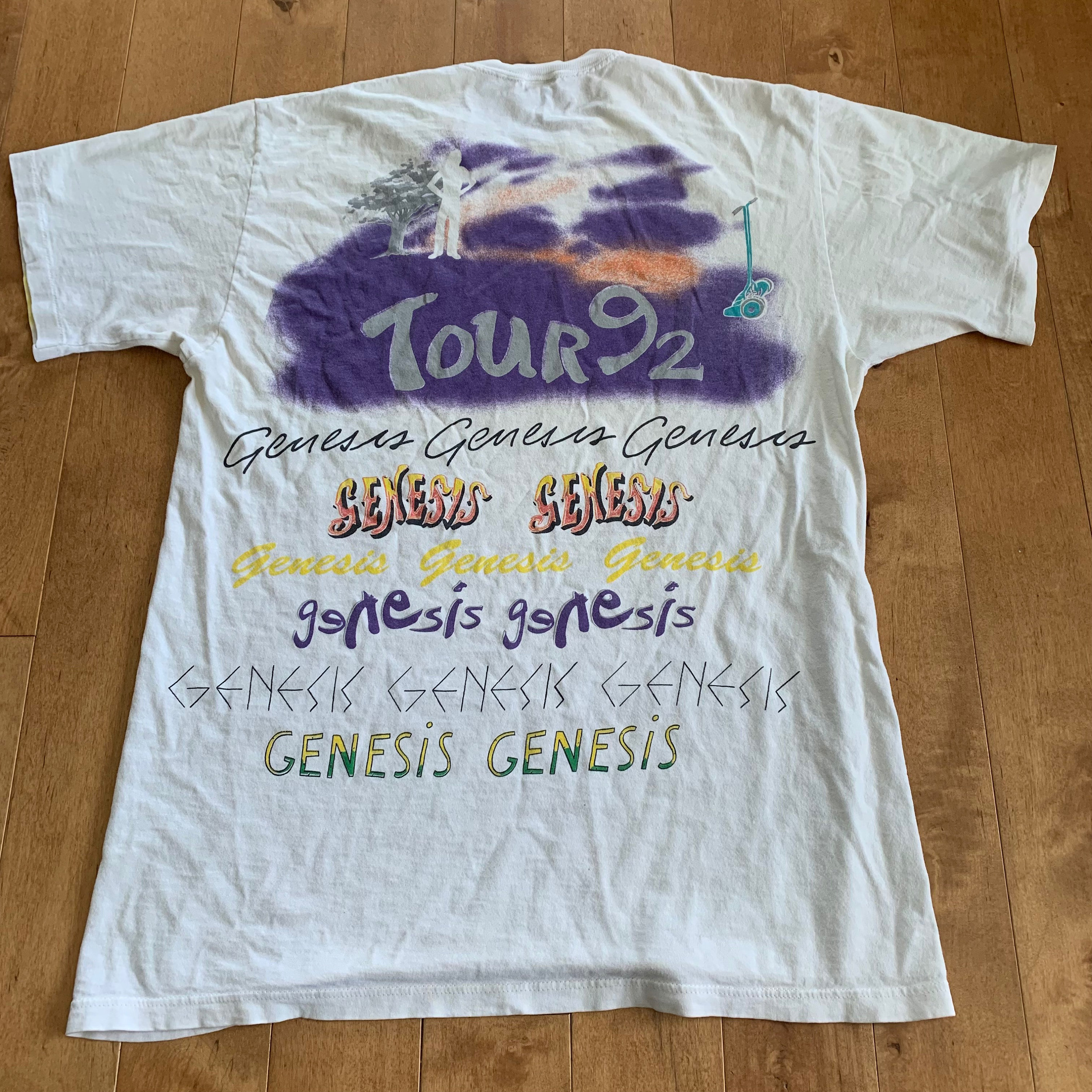 Vintage 1992 GENESIS Open Air original merchandise t-shirt
