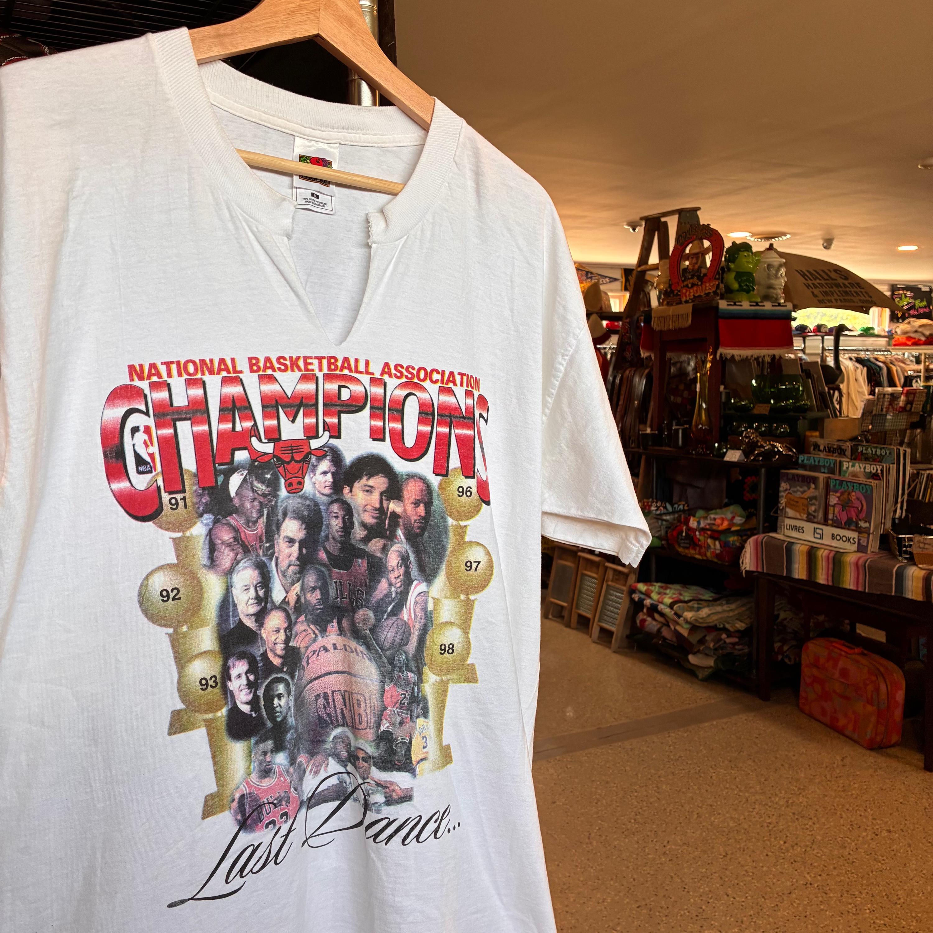 1998年ヴィンテージシカゴブルズNBAチャンピオンTシャツ1990年代