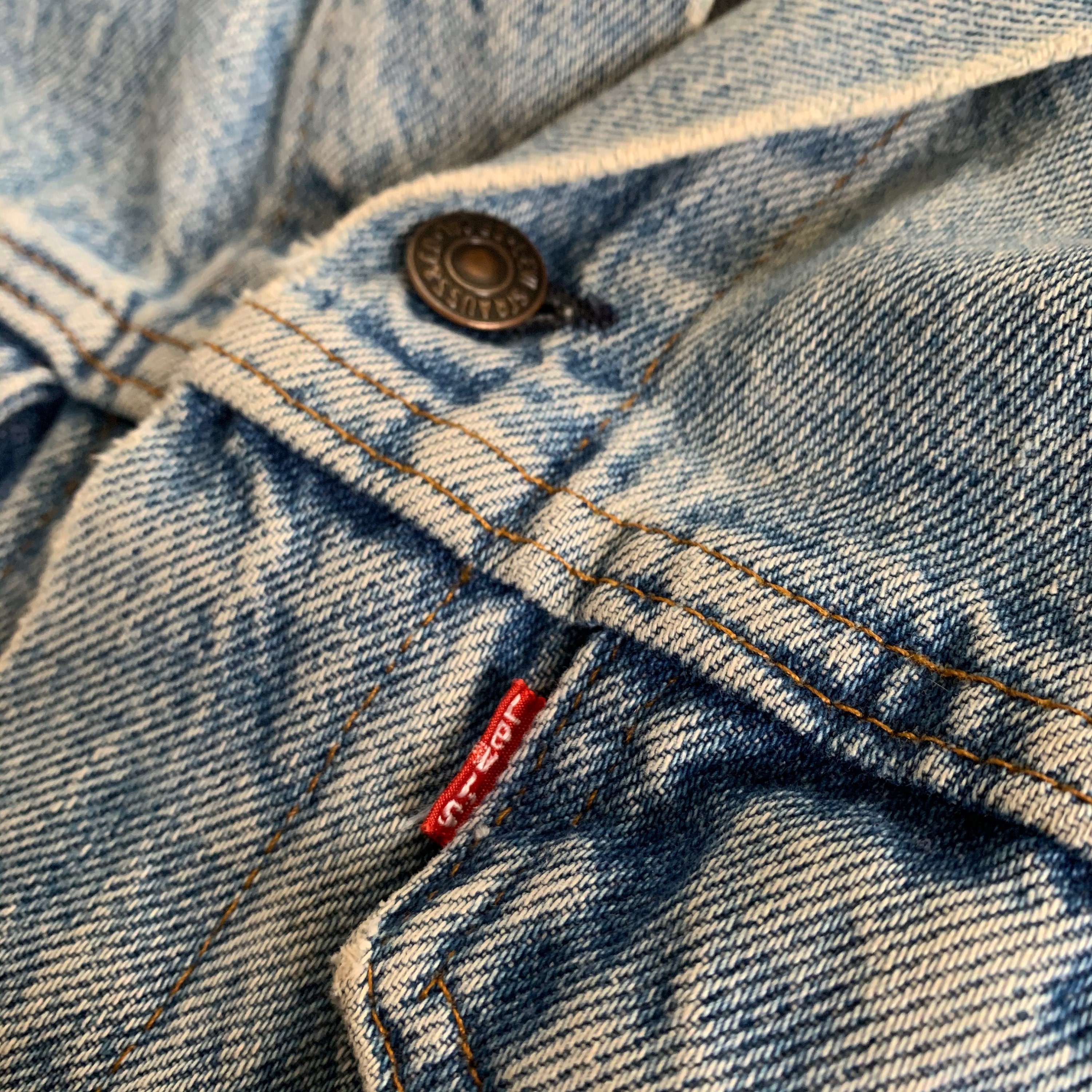 80s Levi's Denim Jacket Blue Jean Vintage 1980s Made in | Etsy