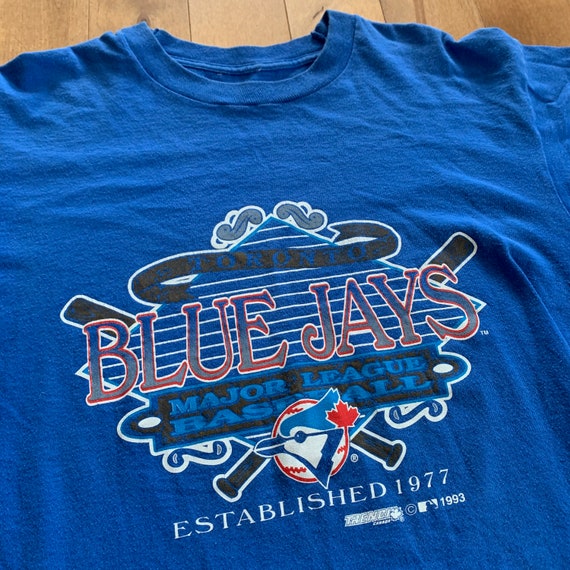 1993 Toronto Blue Jays MLB T-shirt Vintage 1990s Trench Canada