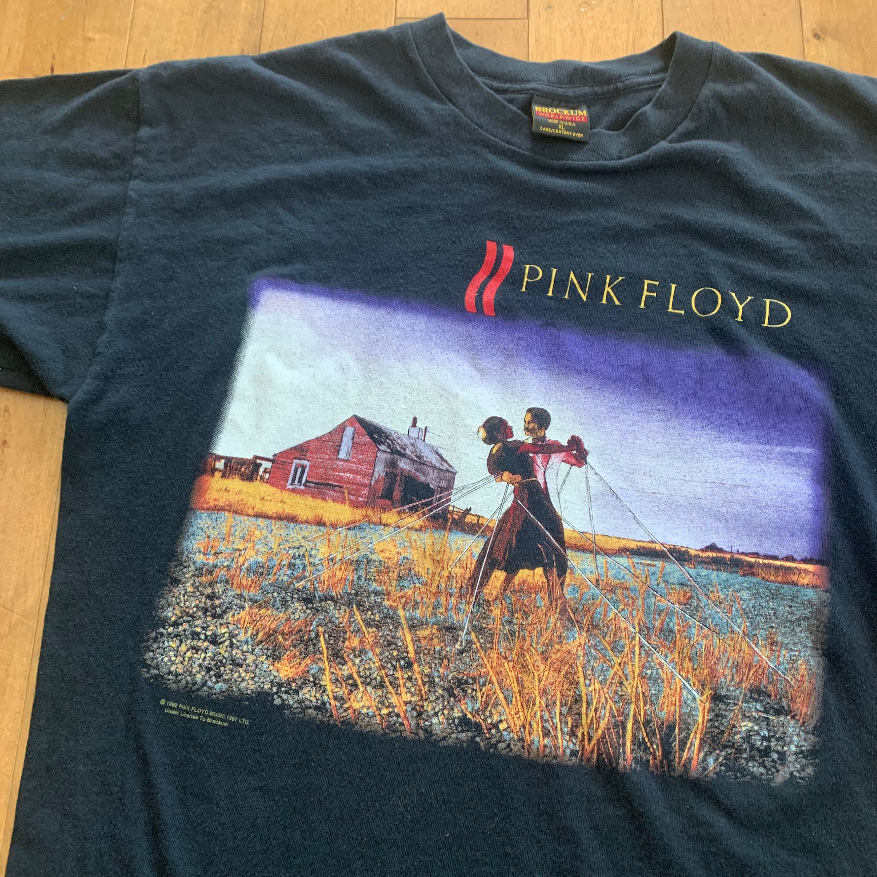 1992 Pink Floyd A Collection of Great Dance Songs Album T-shirt