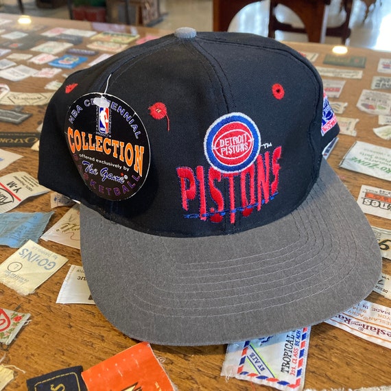 1991 Deadstock Detroit Pistons Snapback Hat Vintage 1990s the - Etsy