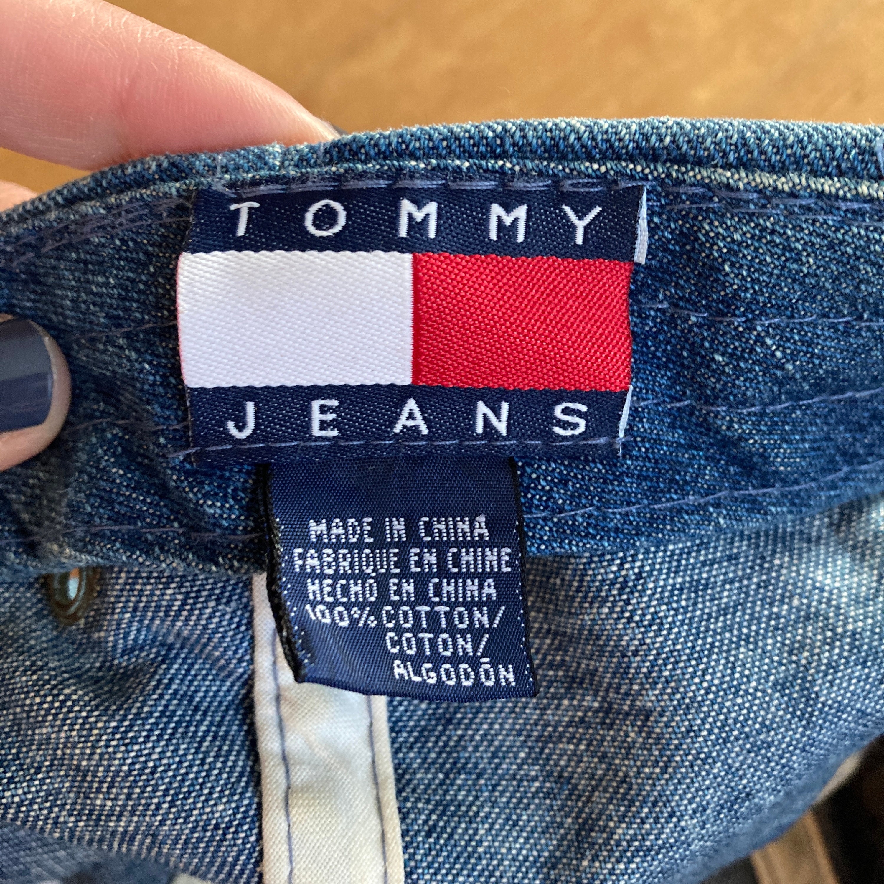 Late 90s Early 2000s Tommy Jeans Blue 
