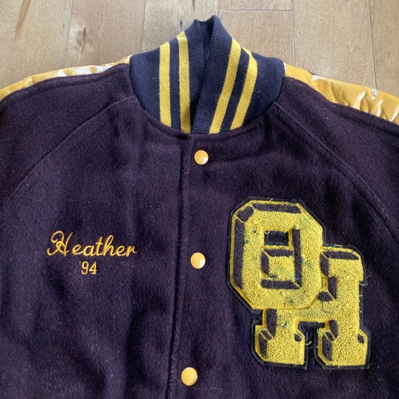 1994 Ogemaw Heights High School Falcons Letterman… - image 3