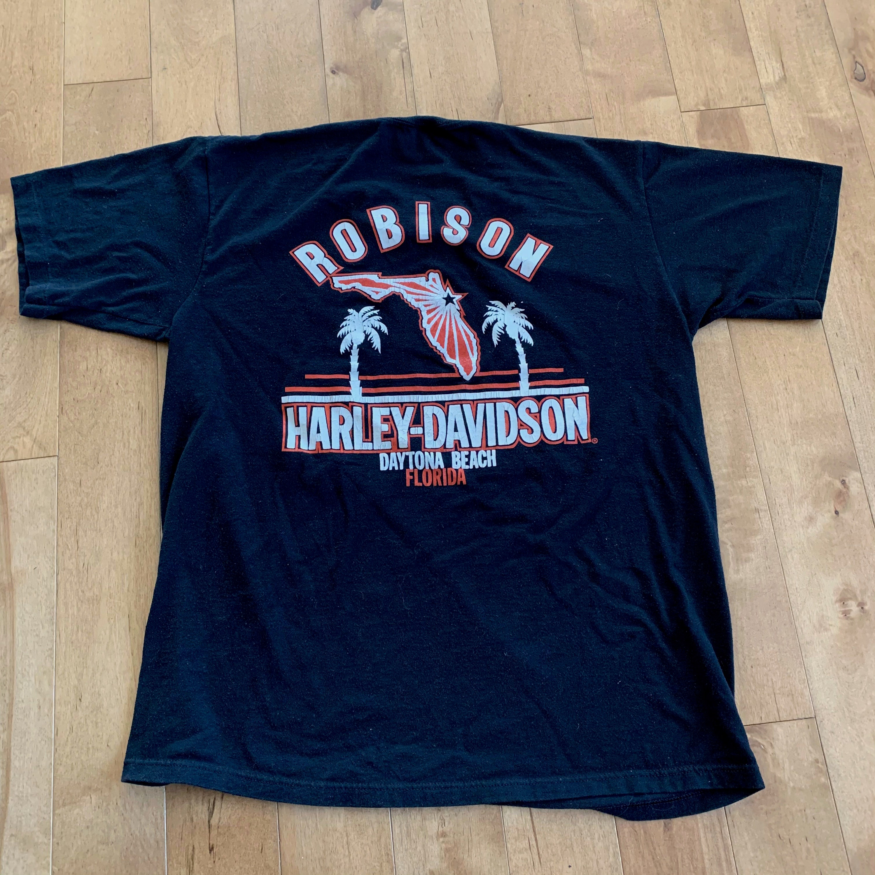 80s Harley-davidson Motorcycles Daytona Beach Florida T